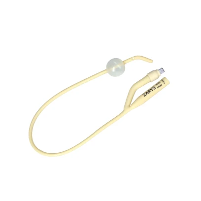 Katéter močový foley 2-cestný Tiemann biela Ch.12-385mm